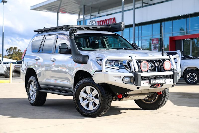2018 Toyota Landcruiser Prado GDJ150R GXL Silver Pearl 6 Speed Sports Automatic Wagon62933708654082110