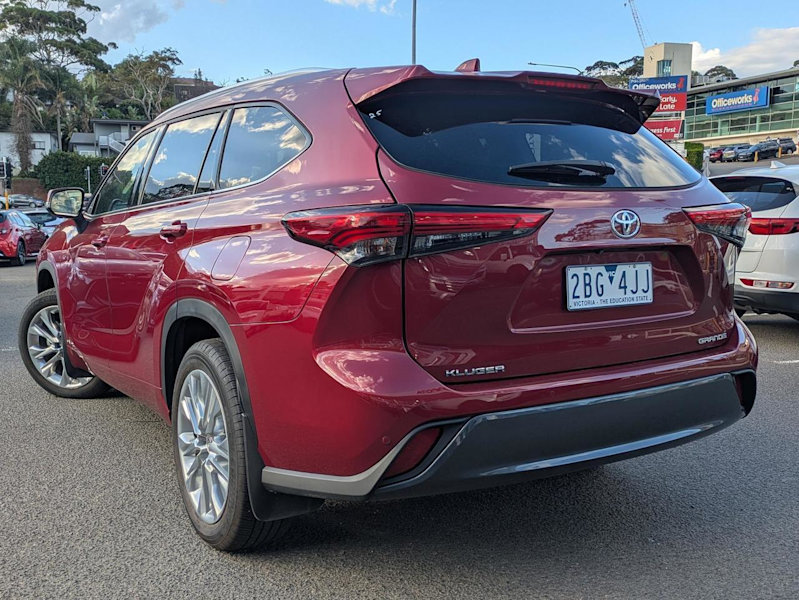 2023 Toyota Kluger Txua70R Grande 2WD Red 8 Speed Sports Automatic Wagon62937626256513112