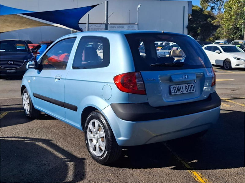 2010 Hyundai Getz TB MY09 SX Blue 4 Speed Automatic Hatchback62882728368002113