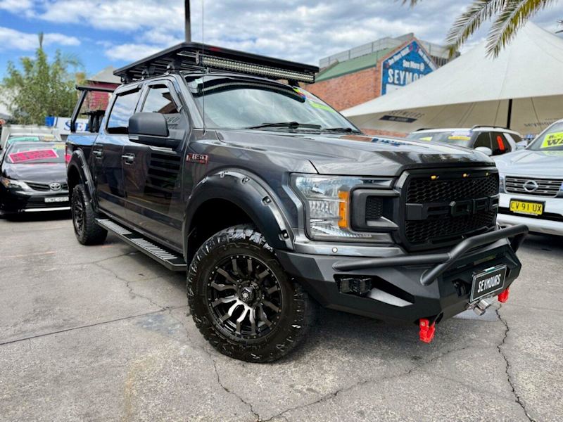 2018 Ford F150 XLT (4x4) SPORT V8 Grey Automatic Dual Cab Utility62882772231811110