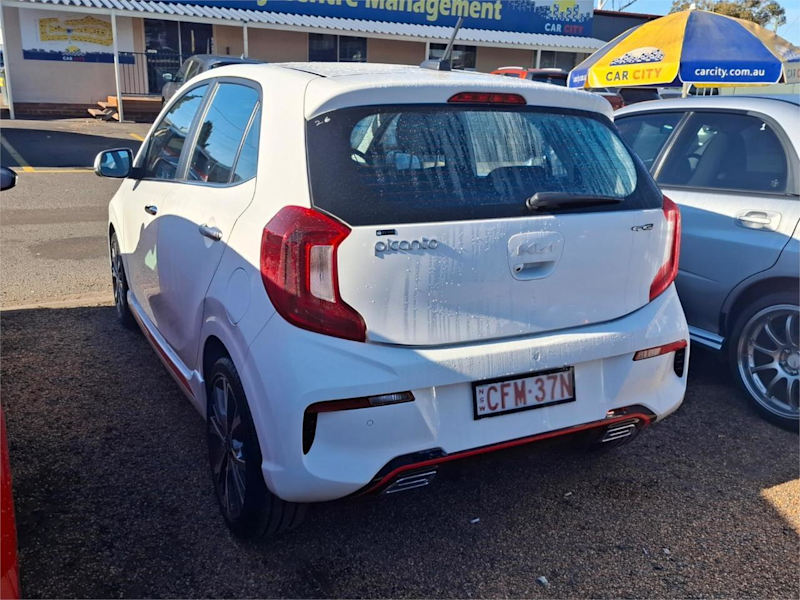 2023 Kia Picanto JA MY23 GT-Line (pe) White 4 Speed Automatic Hatchback62933704280449113