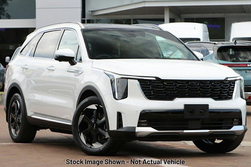 2025 Kia Sorento MQ4 PE MY25 HEV AWD GT-Line Clear White 6 Speed Sports Automatic Wagon Hybrid62886406948738110