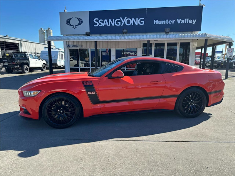 2015 Ford Mustang FM Fastback GT 5.0 V8 Orange 6 Speed Manual Coupe62935685709825113