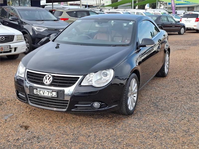 2007 Volkswagen EOS 1F MY08 FSI DSG Black 6 Speed Sports Automatic Dual Clutch Convertible62934705173507114