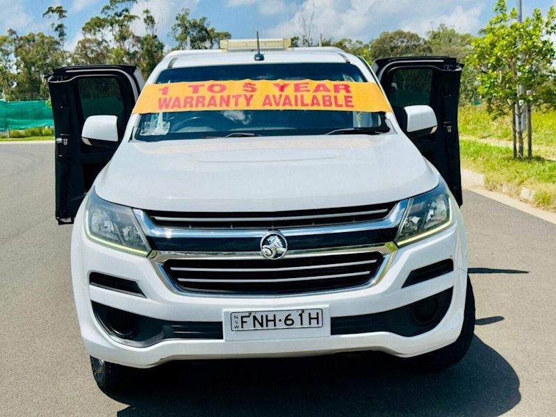 2017 Holden Colorado RG MY18 LS (4x4) White 6 Speed Manual Crew Cab Pickup62882772785922112