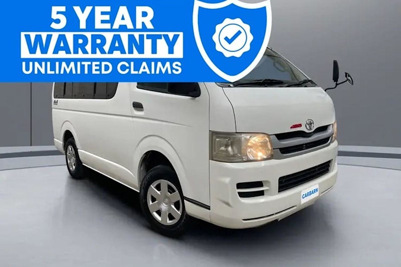 2013 Toyota HiAce TRH226S DX White Automatic Van62935689764994112