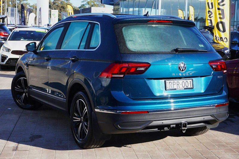 2021 Volkswagen Tiguan 5N MY22 132TSI Life DSG 4MOTION Blue 7 Speed Sports Automatic Dual Clutch62934701271426113