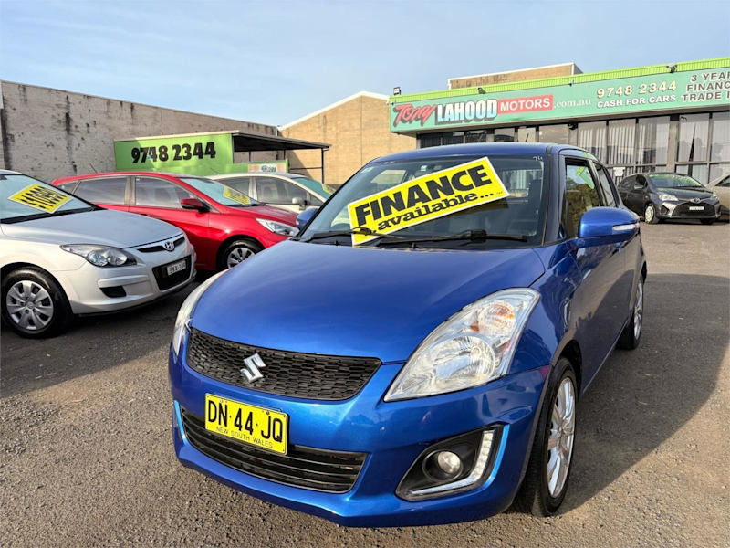 2014 Suzuki Swift FZ MY14 GLX Navigator Blue 4 Speed Automatic Hatchback62933705181955113