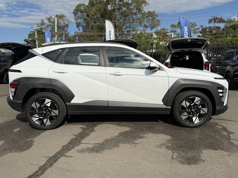 2025 Hyundai Kona SX2.V2 MY25 2WD Atlas White 1 Speed Constant Variable Wagon62882738259202112