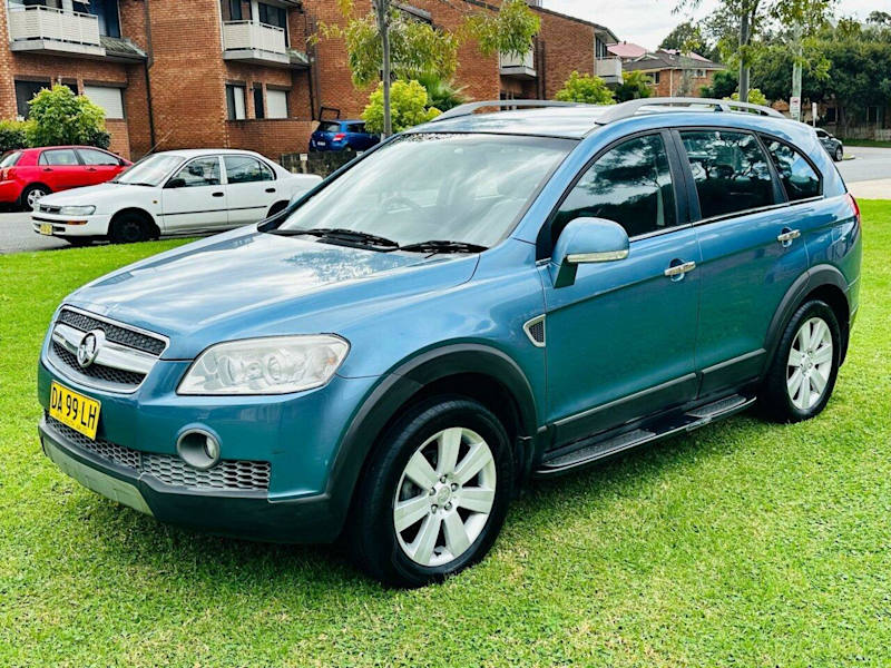 2007 Holden Captiva CG LX AWD Blue 5 Speed Sports Automatic Wagon62933706896385114
