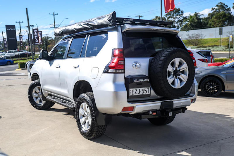 2018 Toyota Landcruiser Prado GDJ150R GXL Silver Pearl 6 Speed Sports Automatic Wagon62933708654082111
