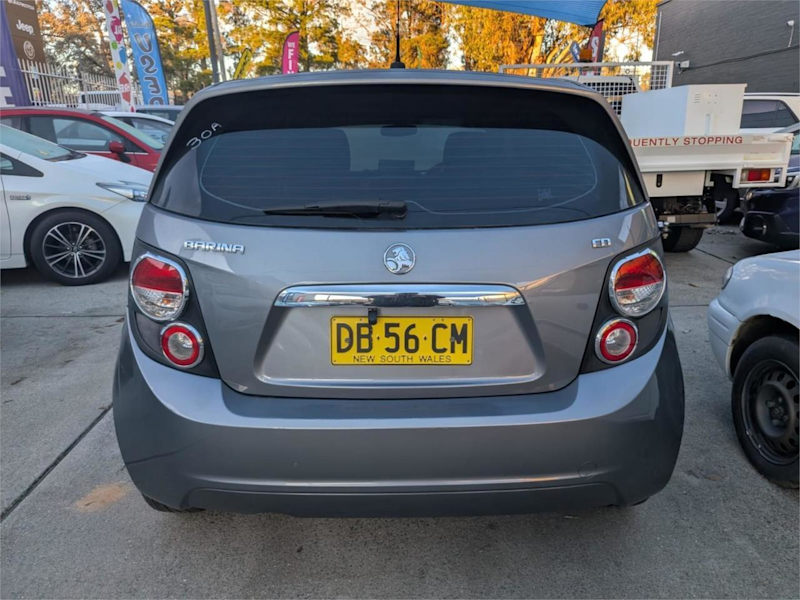 2014 Holden Barina TM MY15 CD Grey 6 Speed Automatic Hatchback62935682235522112