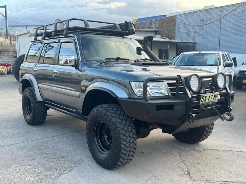 2001 Nissan Patrol GU III MY2002 TI Green 5 Speed Sports Automatic Wagon62882771984257110