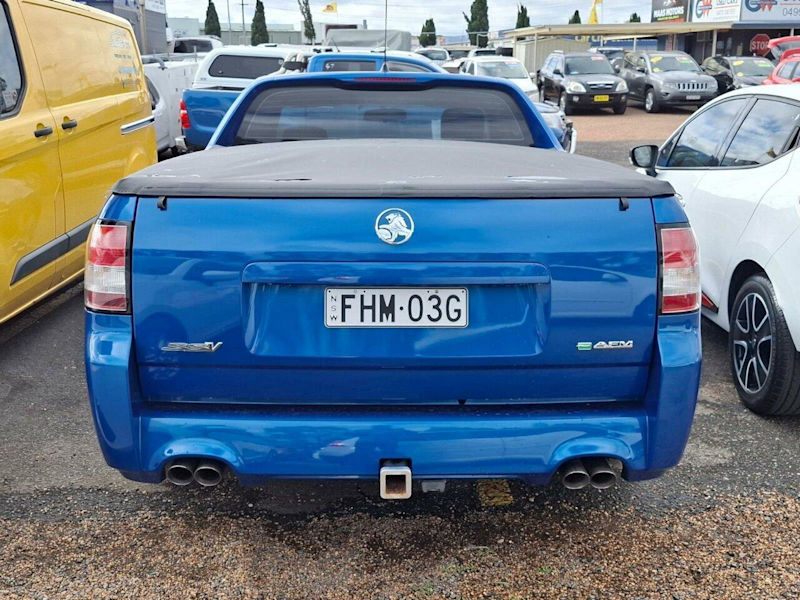 2009 Holden Ute VE MY09.5 SS V Blue 6 Speed Sports Automatic Utility62936661733891113