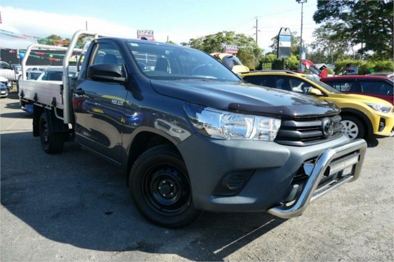 2021 Toyota Hilux TGN121R Workmate (4x2) Grey 6 Speed Automatic Cab Chassis62882738320003110