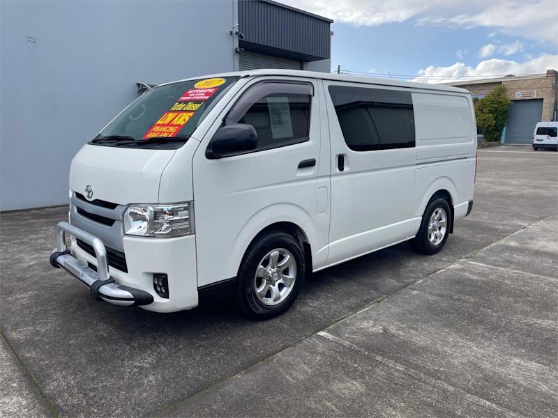 2017 Toyota HiAce KDH201R MY16 LWB White 4 Speed Automatic Van62933704694787112