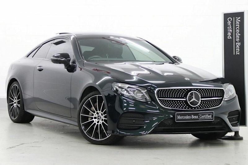 2018 Mercedes-Benz E-Class C238 809MY E450 9G-Tronic PLUS 4MATIC Green 9 Speed Sports Automatic62885349177219110