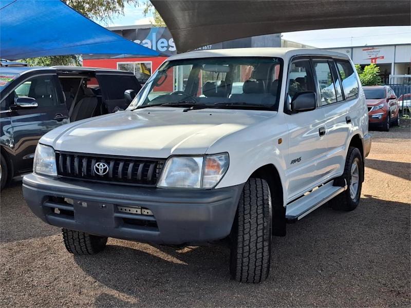 1996 Toyota Landcruiser Prado VZJ95R RV6 White 4 Speed Automatic Wagon62934707883011112
