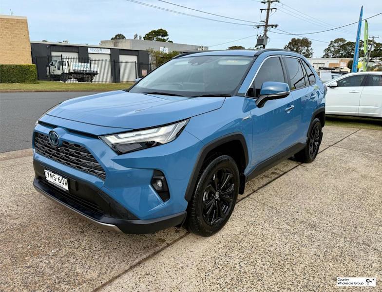 2023 Toyota RAV4 Axah52R Cruiser (2WD) Hybrid Blue Continuous Variable Wagon62937625192834112