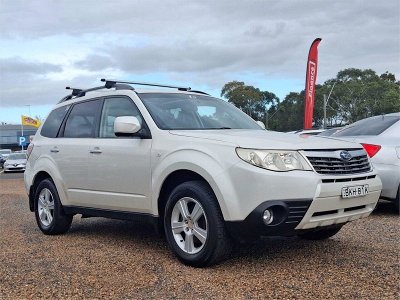 2009 Subaru Forester S3 MY10 XS AWD Premium White 4 Speed Sports Automatic Wagon62932714821377118