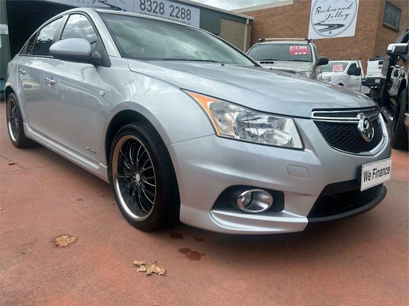2013 Holden Cruze JH MY13 SRi V Silver, Chrome 6 Speed Automatic Sedan62933708332033113