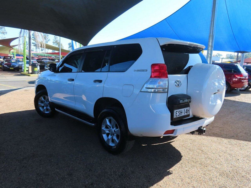 2009 Toyota Landcruiser Prado KDJ150R GX White 6 Speed Manual Wagon62934706526722113