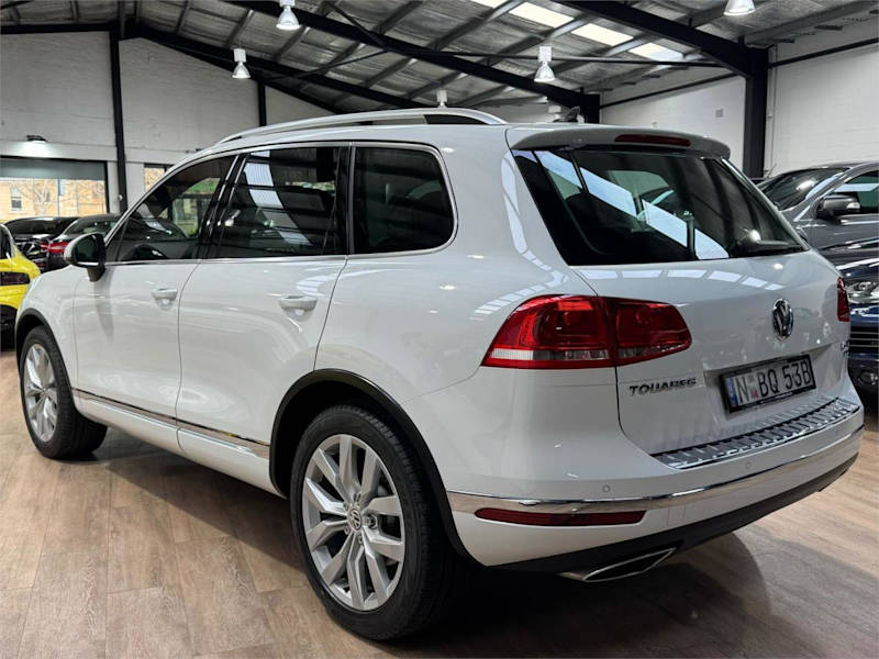 2015 Volkswagen Touareg 7P MY16 V6 TDI Tiptronic 4MOTION White 8 Speed Sports Automatic Wagon62935682123138113