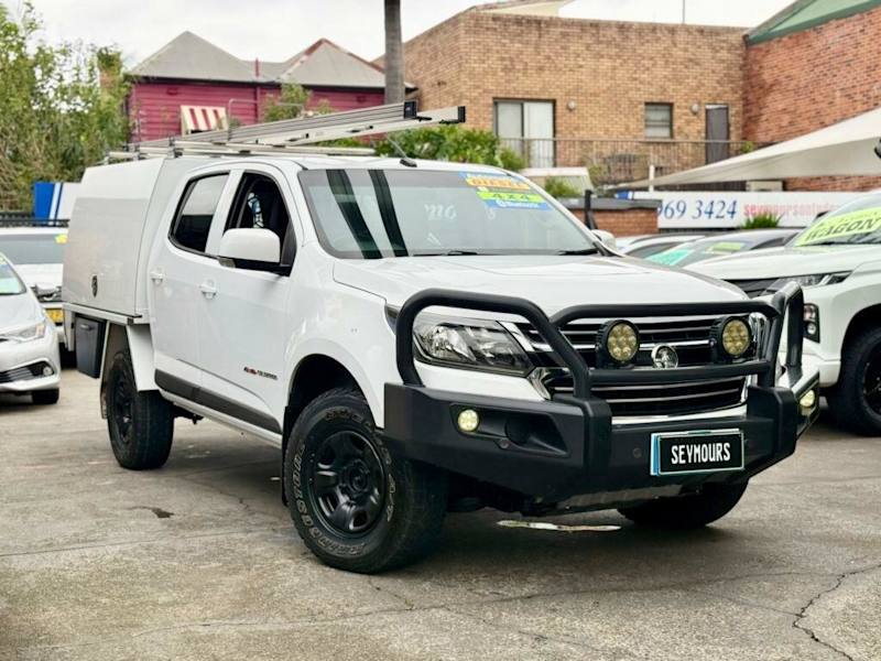 2018 Holden Colorado LS (4x4) RG MY19 White 6 Speed Automatic Crew C/Chas62882734394882117