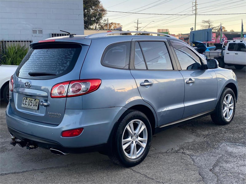 2010 Hyundai Santa Fe CM MY10 Highlander Blue 6 Speed Sports Automatic Wagon62932714774529113