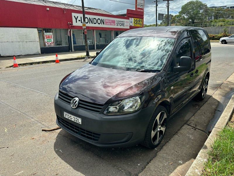 2012 Volkswagen Caddy 2K MY12 TDI250 Brown 5 Speed Manual Van62933707889283111