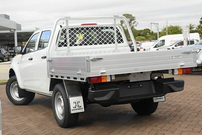 2024 Isuzu D-MAX RG MY24 SX Crew Cab 4x2 High Ride Mineral White 6 Speed Sports Automatic62882726496259112