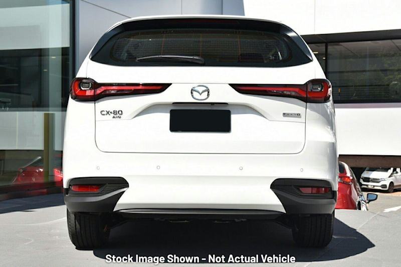 2024 Mazda CX-80 KL G40e SKYACTIV-Drive i-ACTIV AWD Pure Rhodium White 8 Speed Sports Automatic62935692880515114