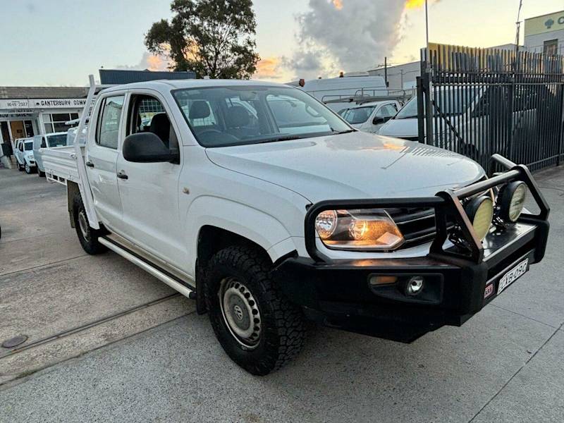 2012 Volkswagen Amarok 2H MY12 TDI400 (4x4) White 6 Speed Manual Dual Cab Utility62934698110467111