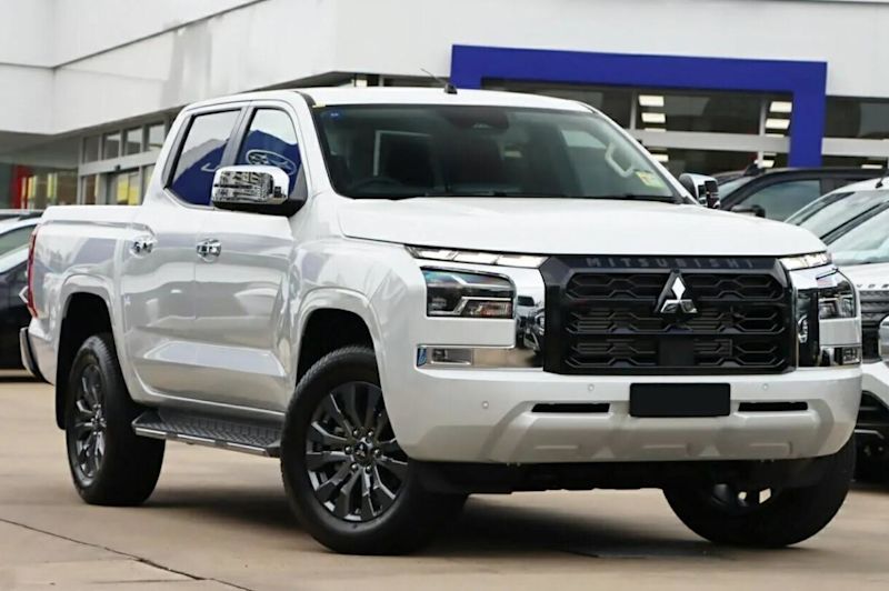 2024 Mitsubishi Triton MV MY24 GLS Pick-up Double Cab 4x4 White Diamond 6 Speed Sports Automatic62882729089283110