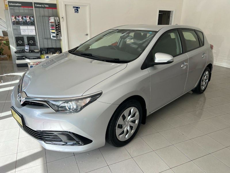 2016 Toyota Corolla ZRE182R Ascent S-CVT Silver 7 Speed Constant Variable Hatchback62937622862209112