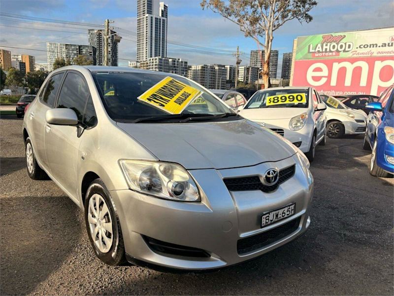 2008 Toyota Corolla ZRE152R Ascent Silver, Chrome 4 Speed Automatic Hatchback62936661536002110