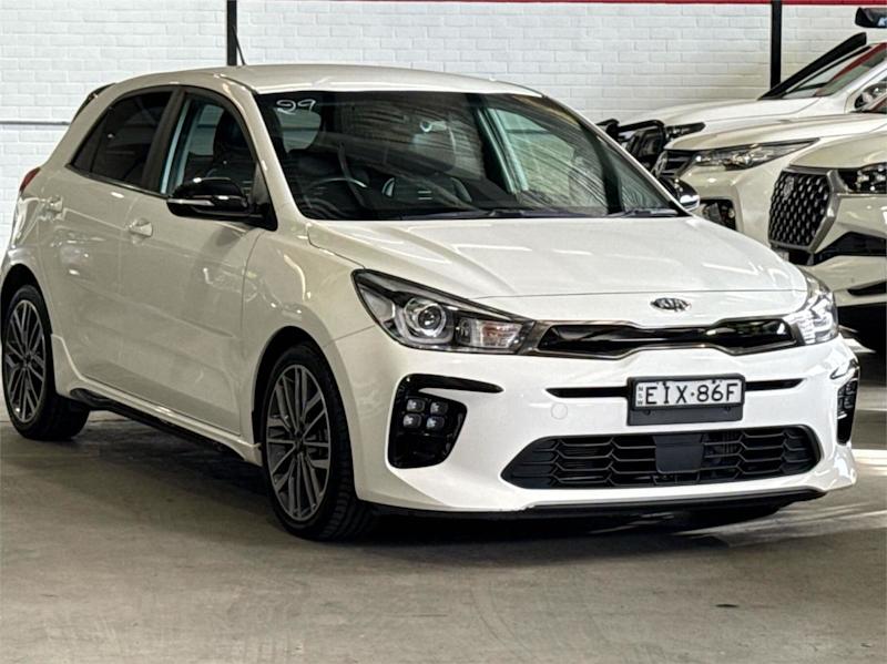 2020 Kia Rio YB MY20 GT-Line DCT White 7 Speed Sports Automatic Dual Clutch Hatchback62935680846210114