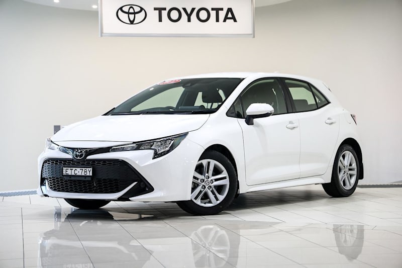 2022 Toyota Corolla Mzea12R Ascent Sport Glacier White 10 Speed Constant Variable Hatchback62885349377283110