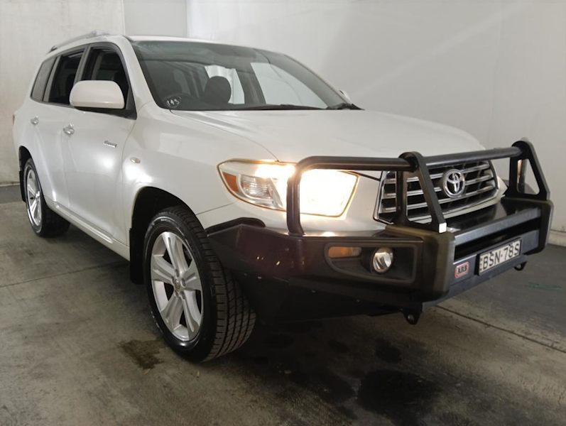 2007 Toyota Kluger GSU45R Grande AWD White 5 Speed Sports Automatic Wagon62882728601345110