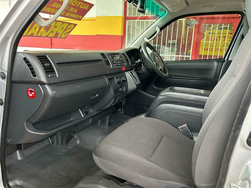 2014 Toyota HiAce TRH201R MY12 Upgrade LWB Silver, Chrome 4 Speed Automatic Van62932714276995114