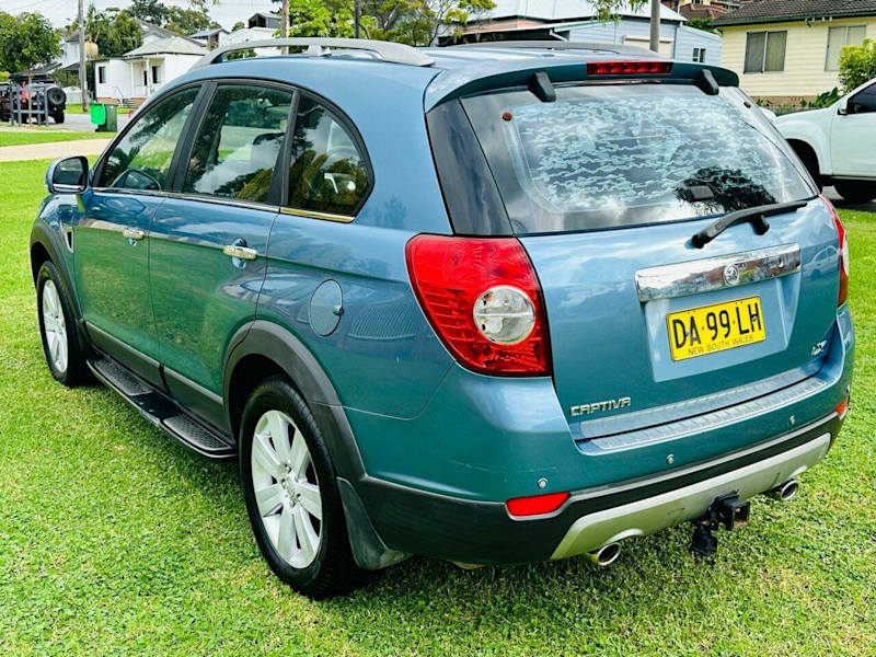 2007 Holden Captiva CG LX AWD Blue 5 Speed Sports Automatic Wagon62933706896385113
