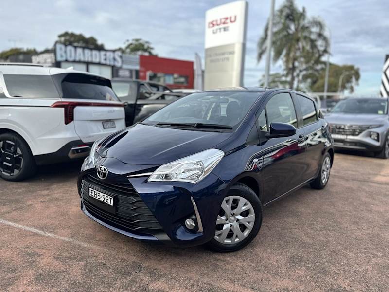 2019 Toyota Yaris NCP131R MY18 SX Blue 4 Speed Automatic Hatchback62933715438721110