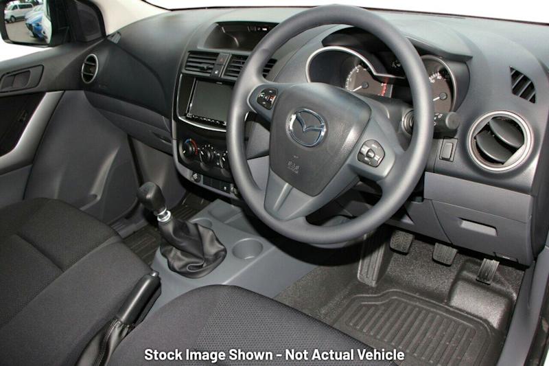 2019 Mazda BT-50 XT (4x2) (5Yr) White 6 Speed Manual Cab Chassis62935688632321113