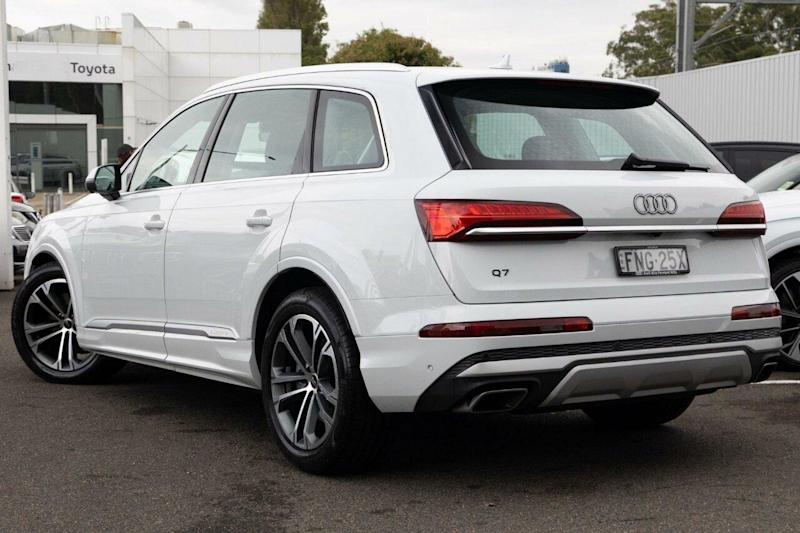 2024 Audi Q7 4M MY25 45 TDI Tiptronic Quattro White 8 Speed Sports Automatic Wagon62932712554114114