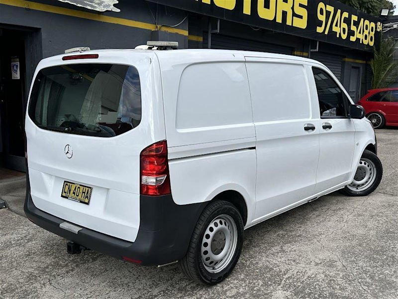 2017 Mercedes-Benz Vito 447 116 BlueTEC SWB White 7 Speed Automatic Van62935693288066114