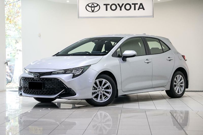 2024 Toyota Corolla Mzea12R Ascent Sport Silver Pearl 10 Speed Constant Variable Hatchback62882766607234110