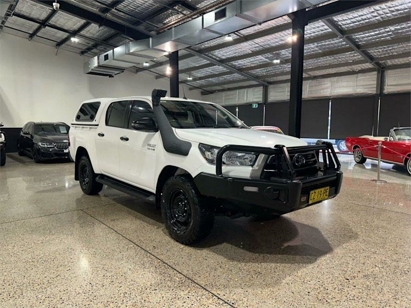 2021 Toyota Hilux GUN126R Facelift SR (4x4) White 6 Speed Manual Double Cab Pick Up62935693493379110