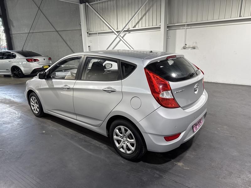 2013 Hyundai Accent RB2 Active Silver 4 Speed Automatic Hatchback62935684389378113