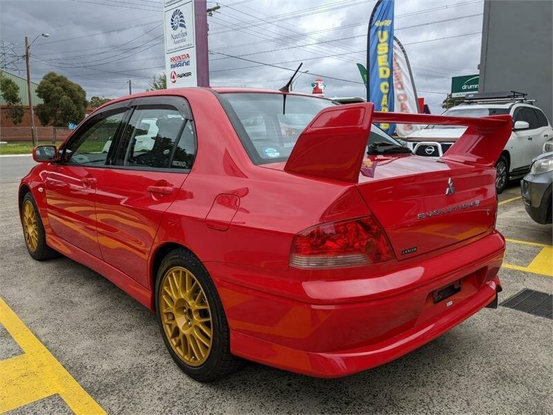 2001 Mitsubishi Lancer CT9A Evolution VII RS-II Red Manual Sedan62934708100481114