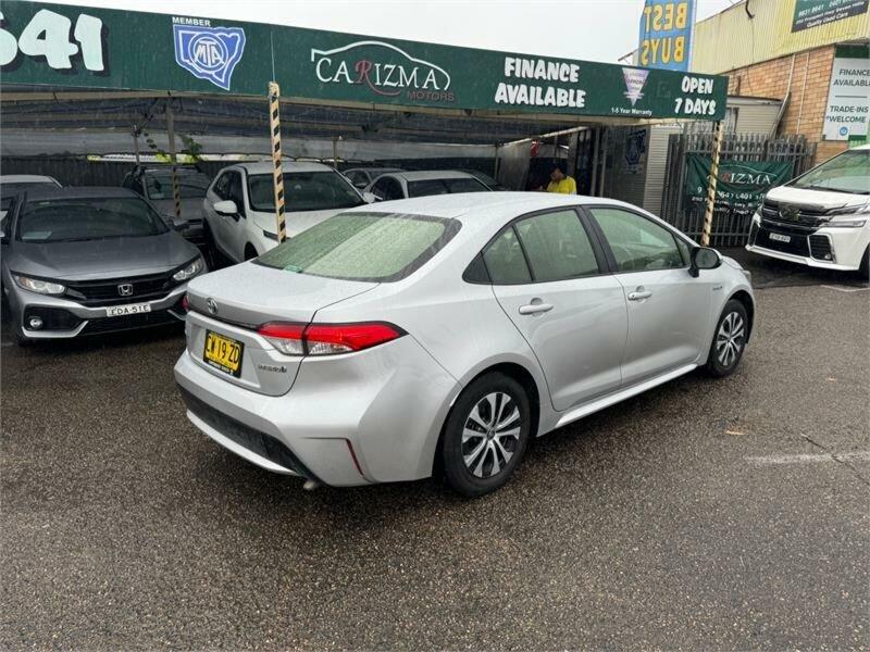 2019 Toyota Corolla ZWE211R Ascent Sport Hybrid Silver, Chrome Continuous Variable Sedan62933705374978112